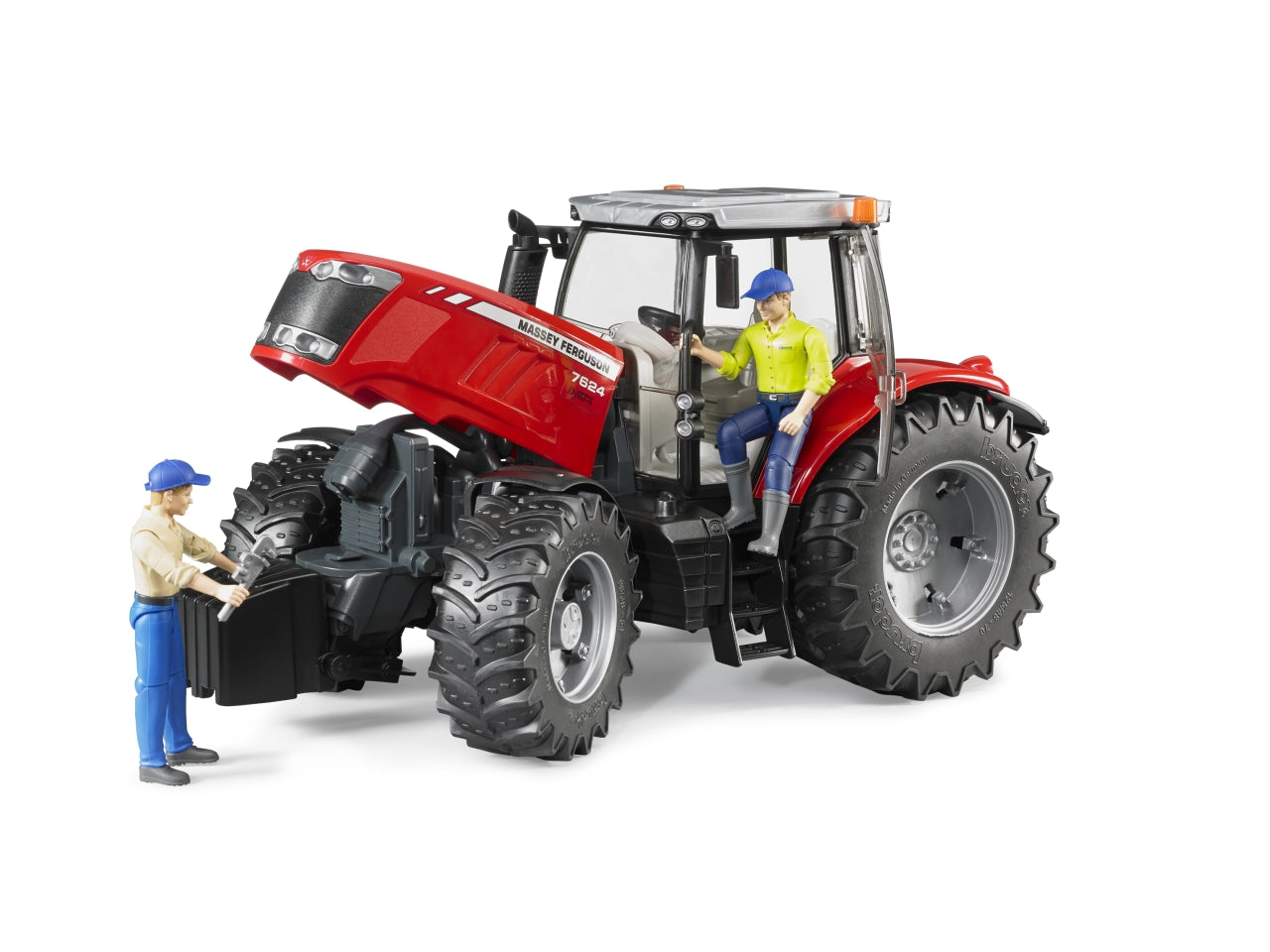 Trattore massey ferguson 7600