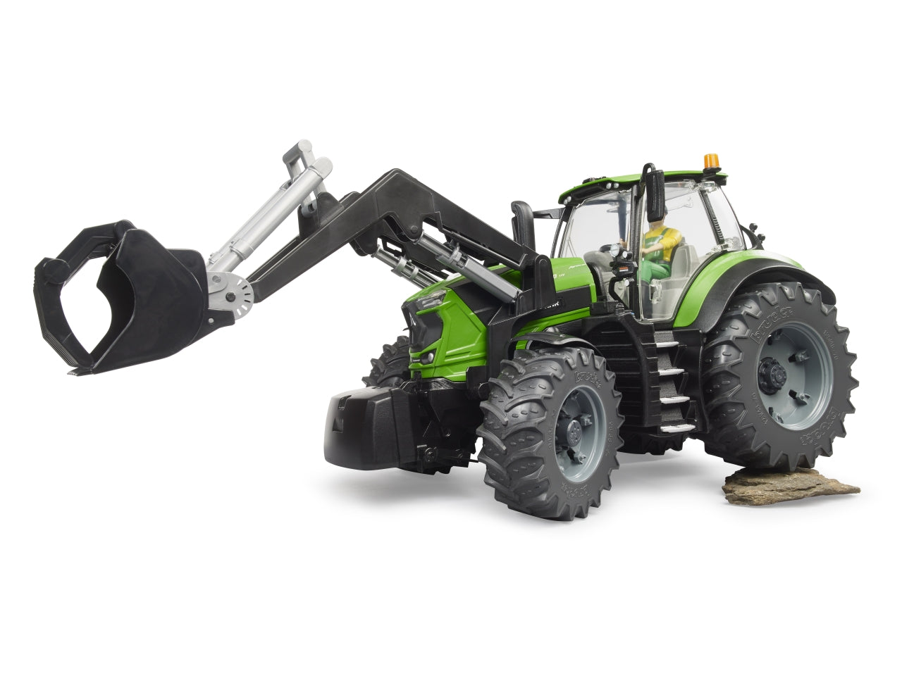 Trattore deutz 8280 ttv con benna