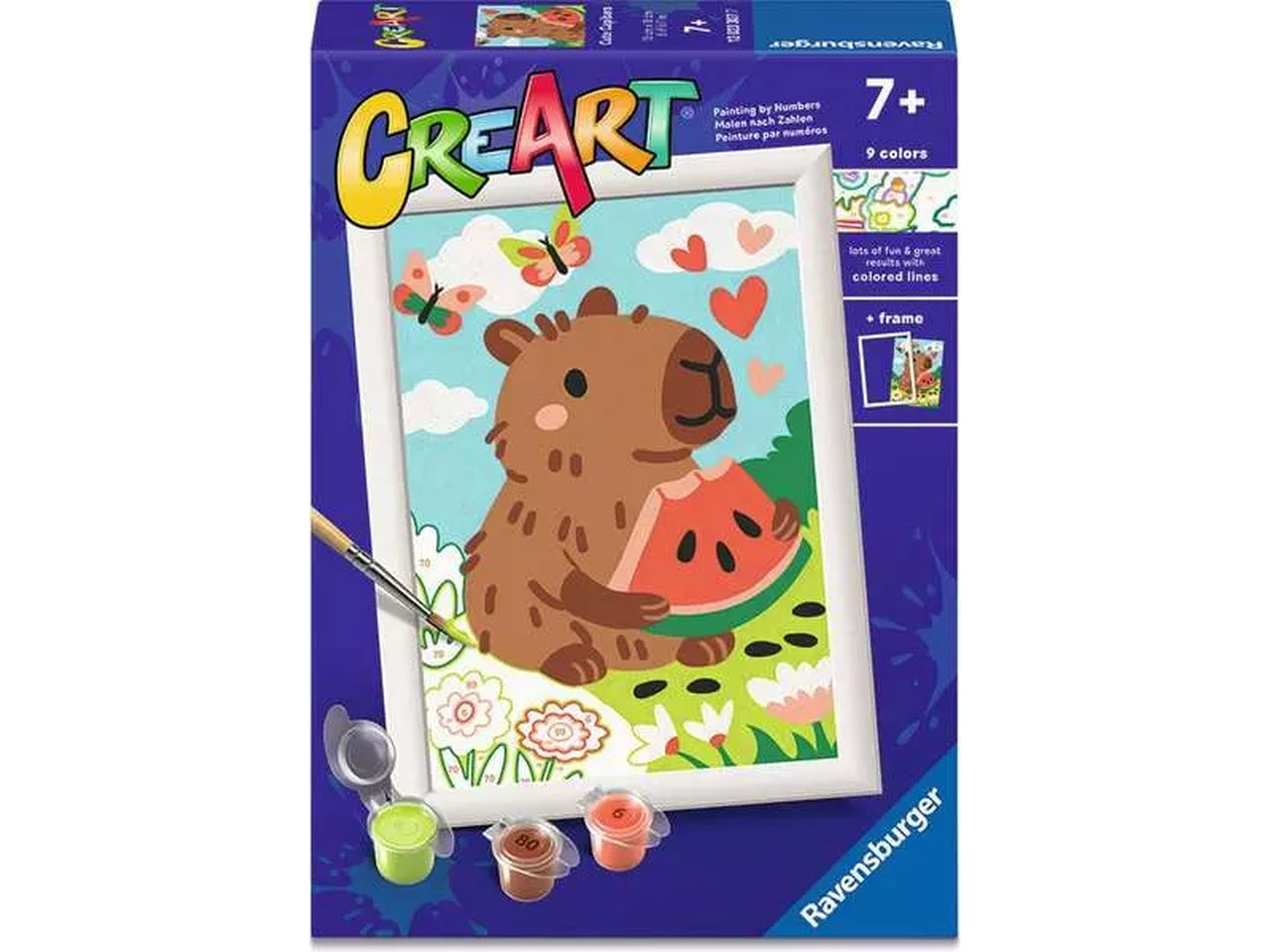 Creartserie e capibara goloso