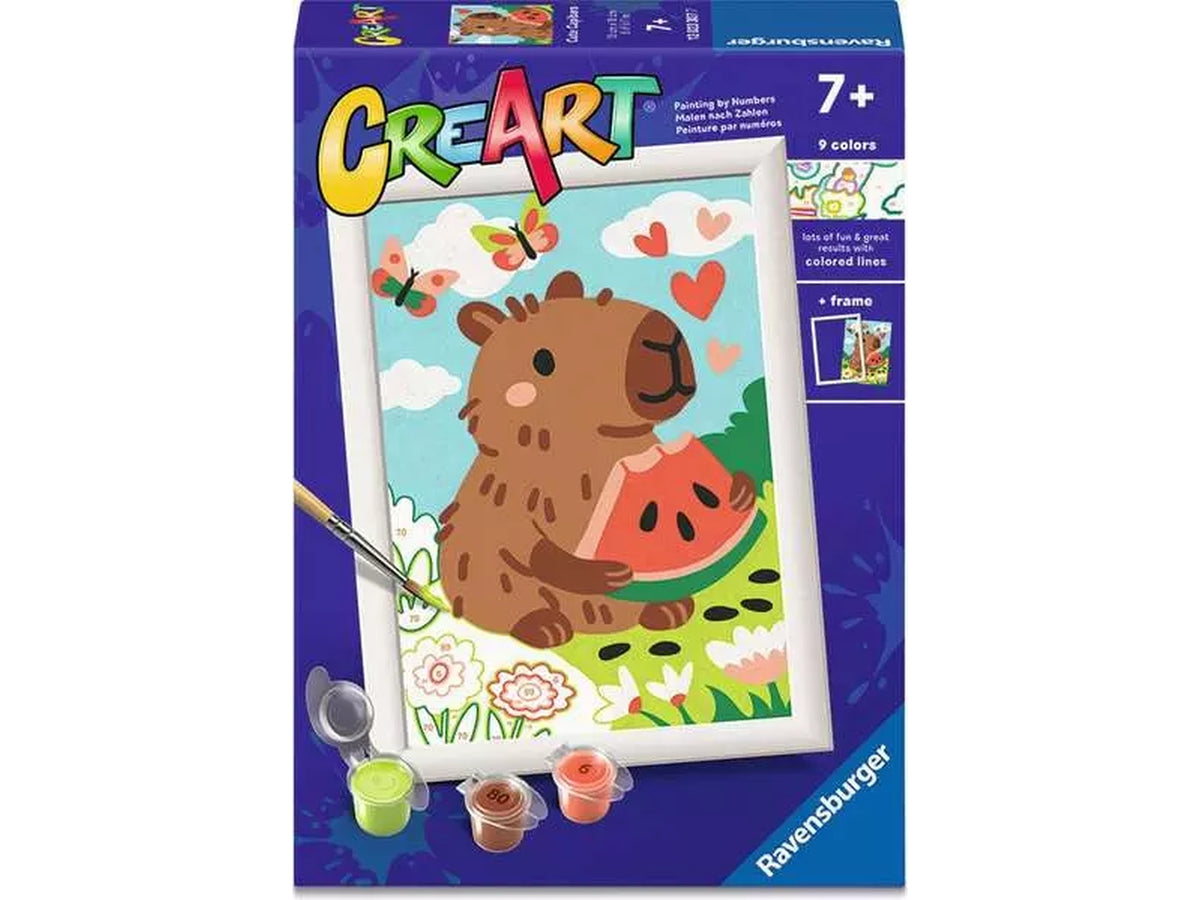 Creartserie e capibara goloso