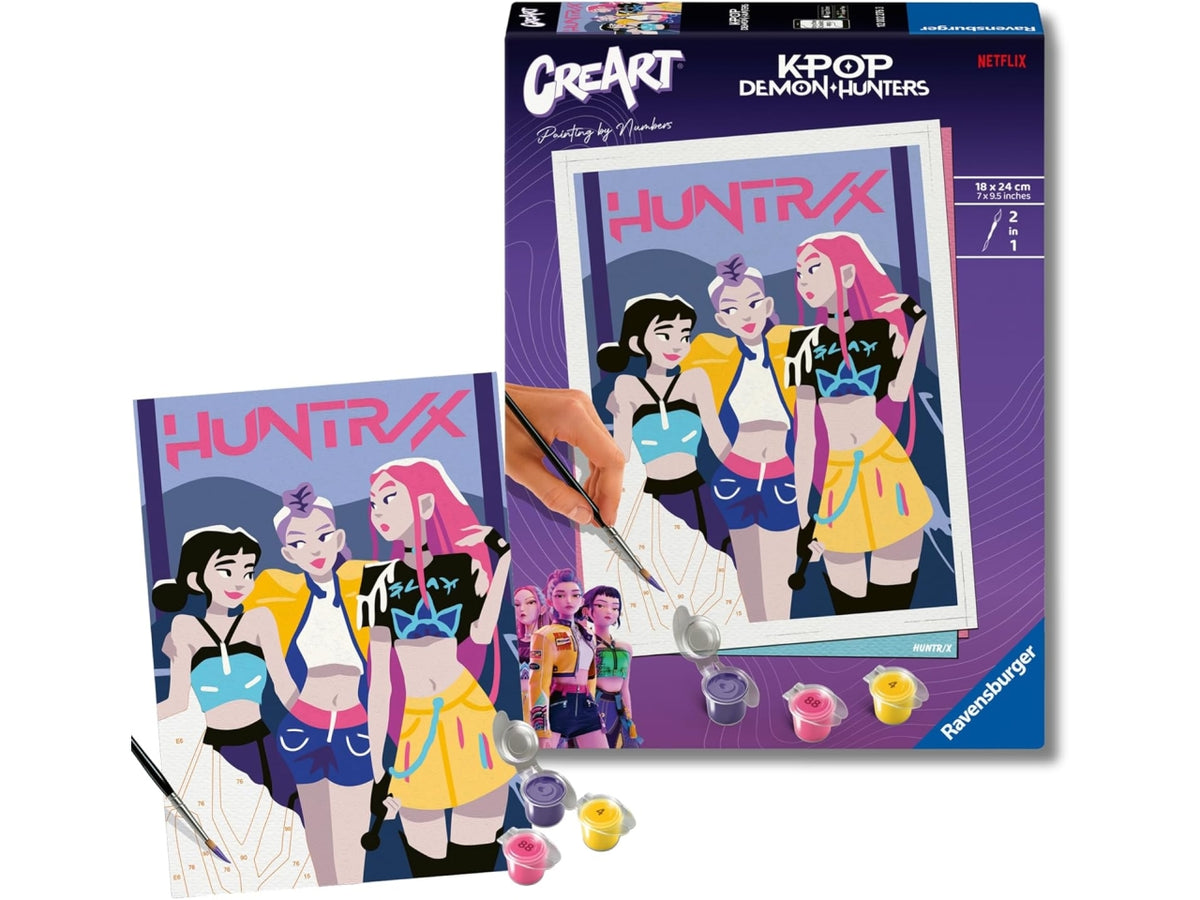 Creart serie trend d k-pop demon hunters