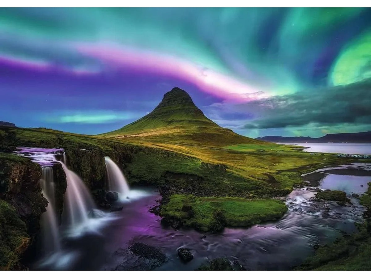 Puzzle1000pz aurora su kirkjufell