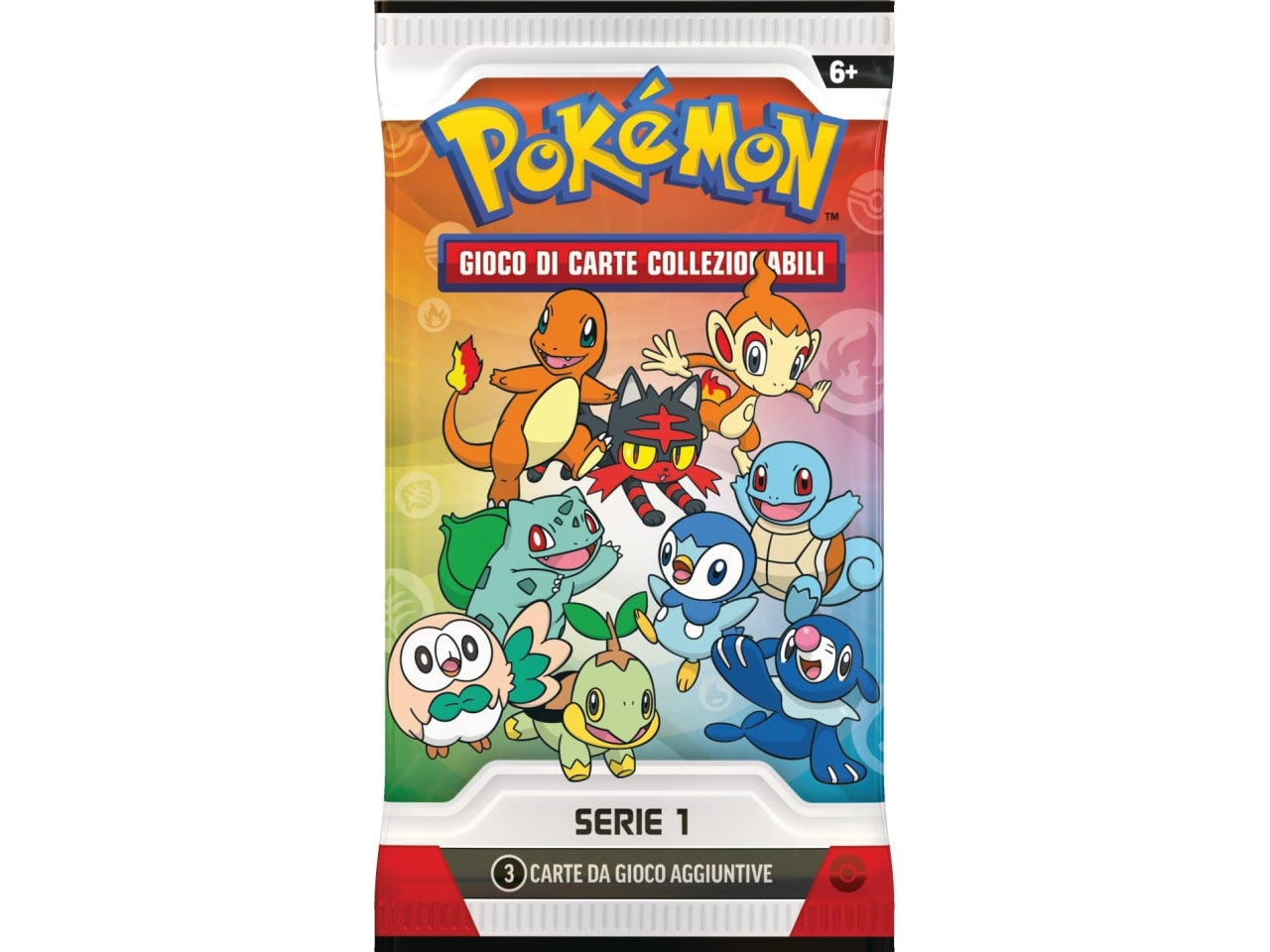 Pokemon Collezione Illustrazione Primi Compagni d'Avventura