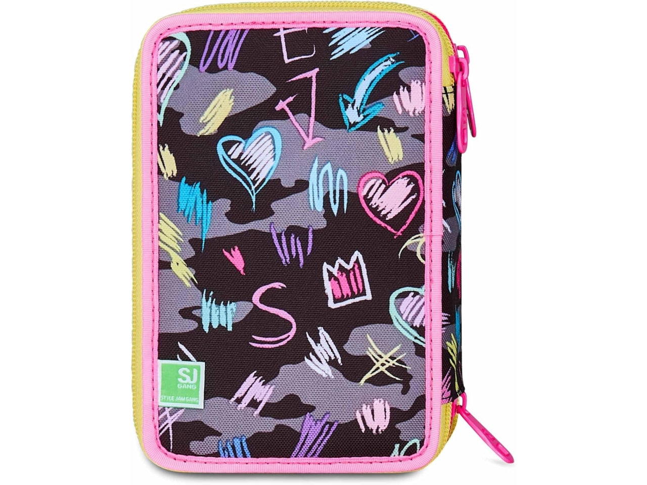 Astuccio 3 zip sj gang game-led girl