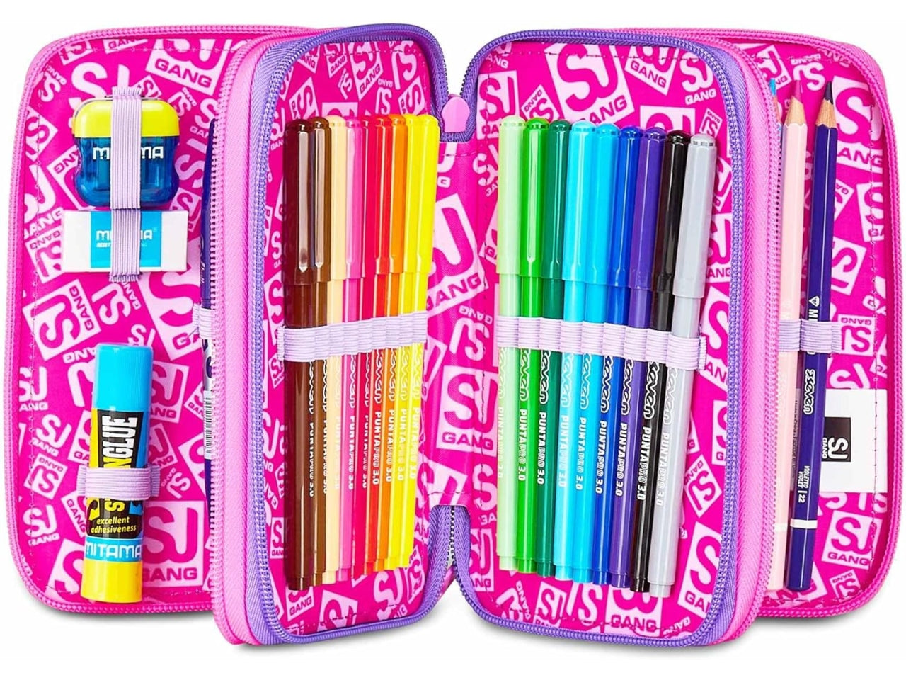 Astuccio 3 zip sj gang