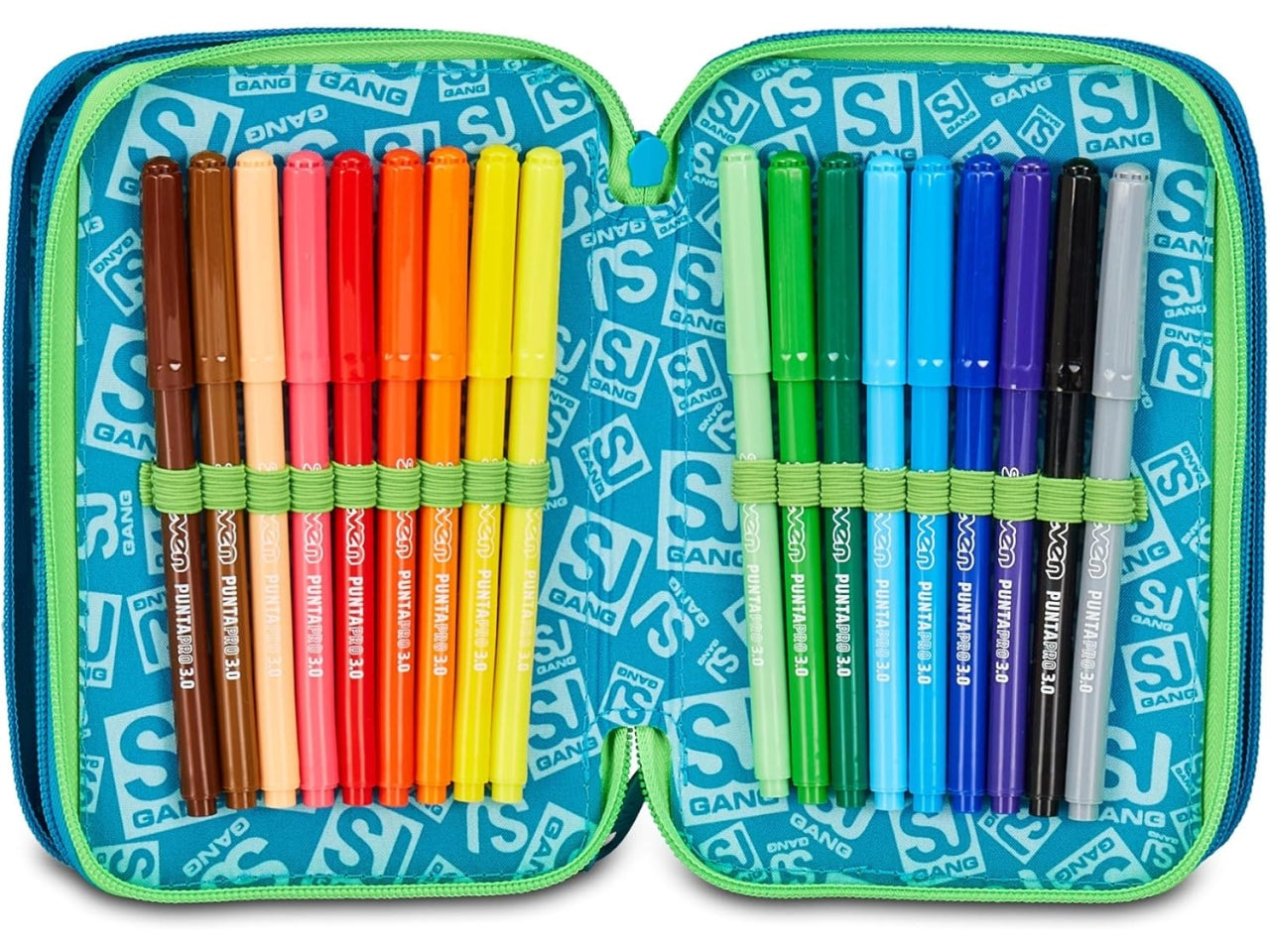 Astuccio 3 zip sj gang