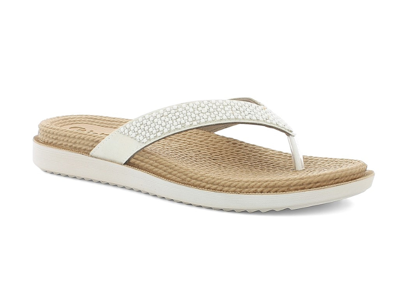 Inblu infradito da donna bianco taglia 35