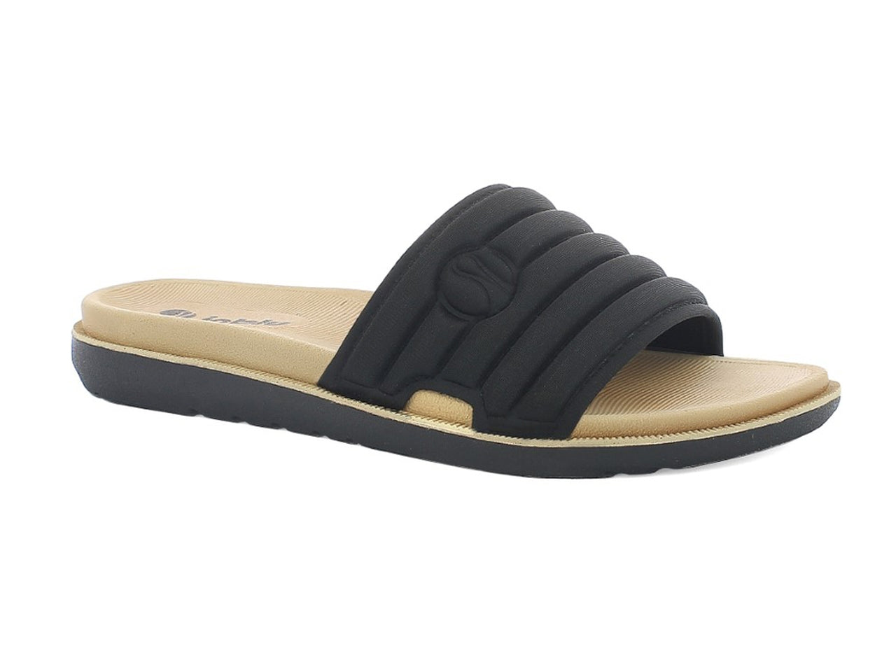 Inblu ciabatta a fascia da donna nera taglia 39