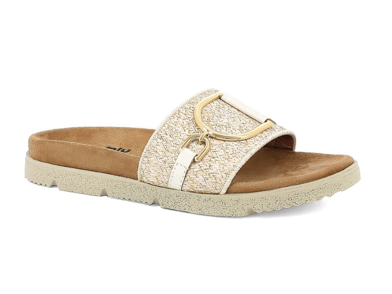 Inblu ciabatta donna a fascia bianco taglia 41