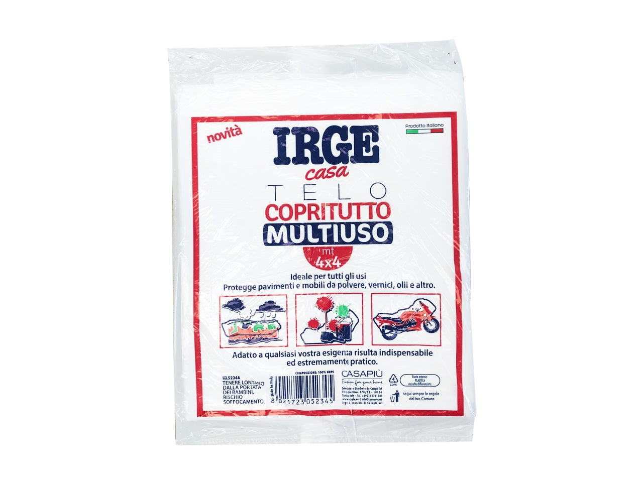 Telo copritutto 4x4mt$