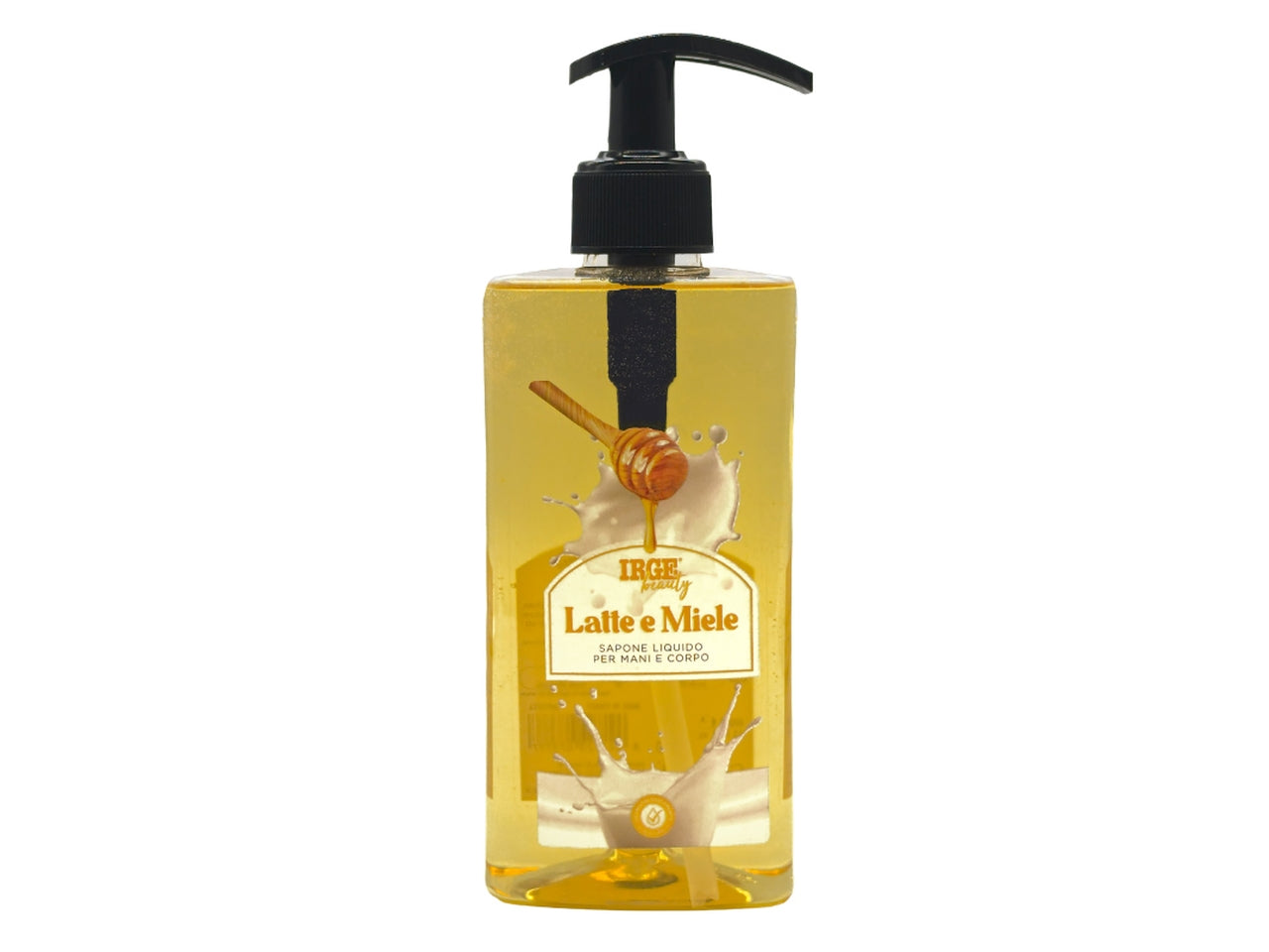 Irge beau sapone liquido latte e miele 400m