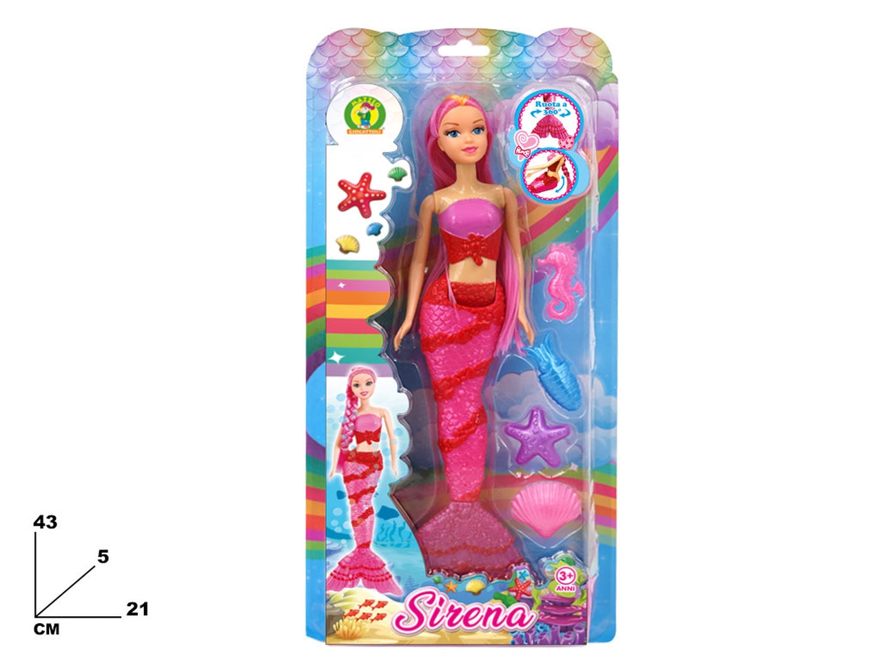 Bambola sirena