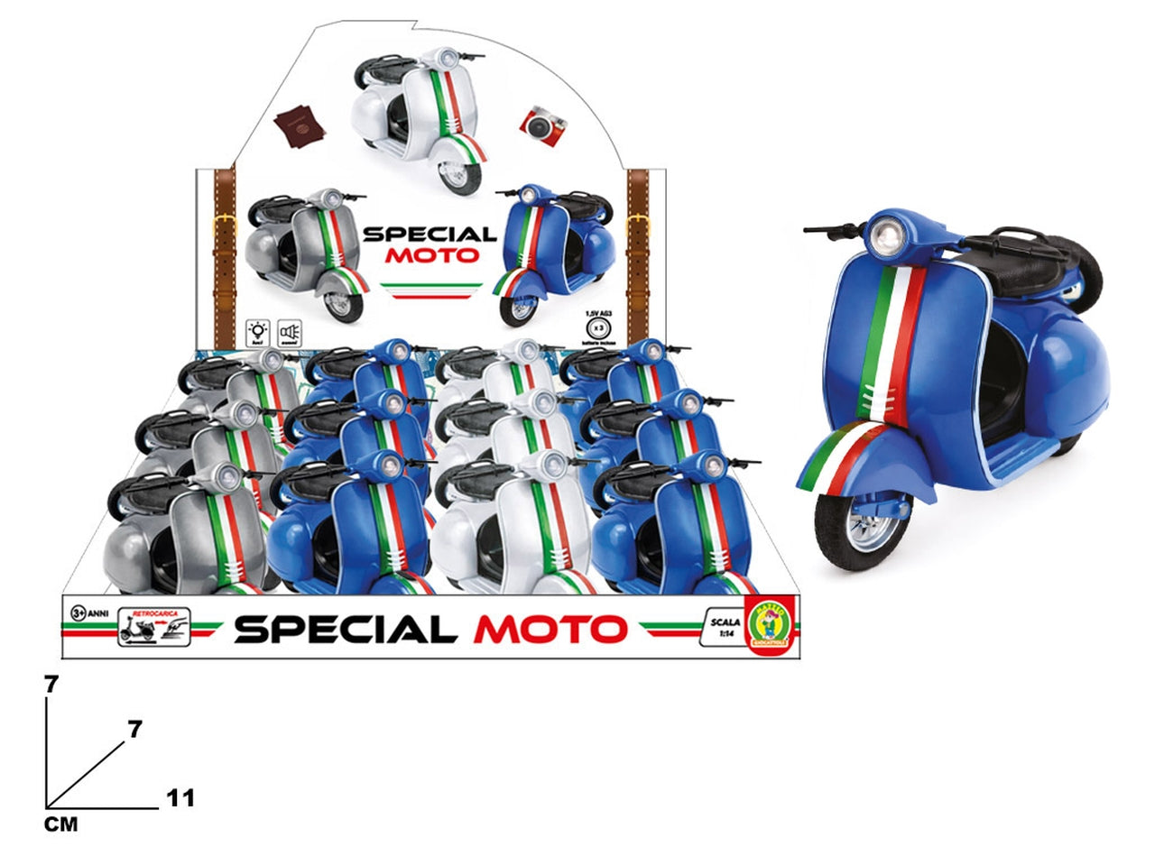 Moto special con suoni