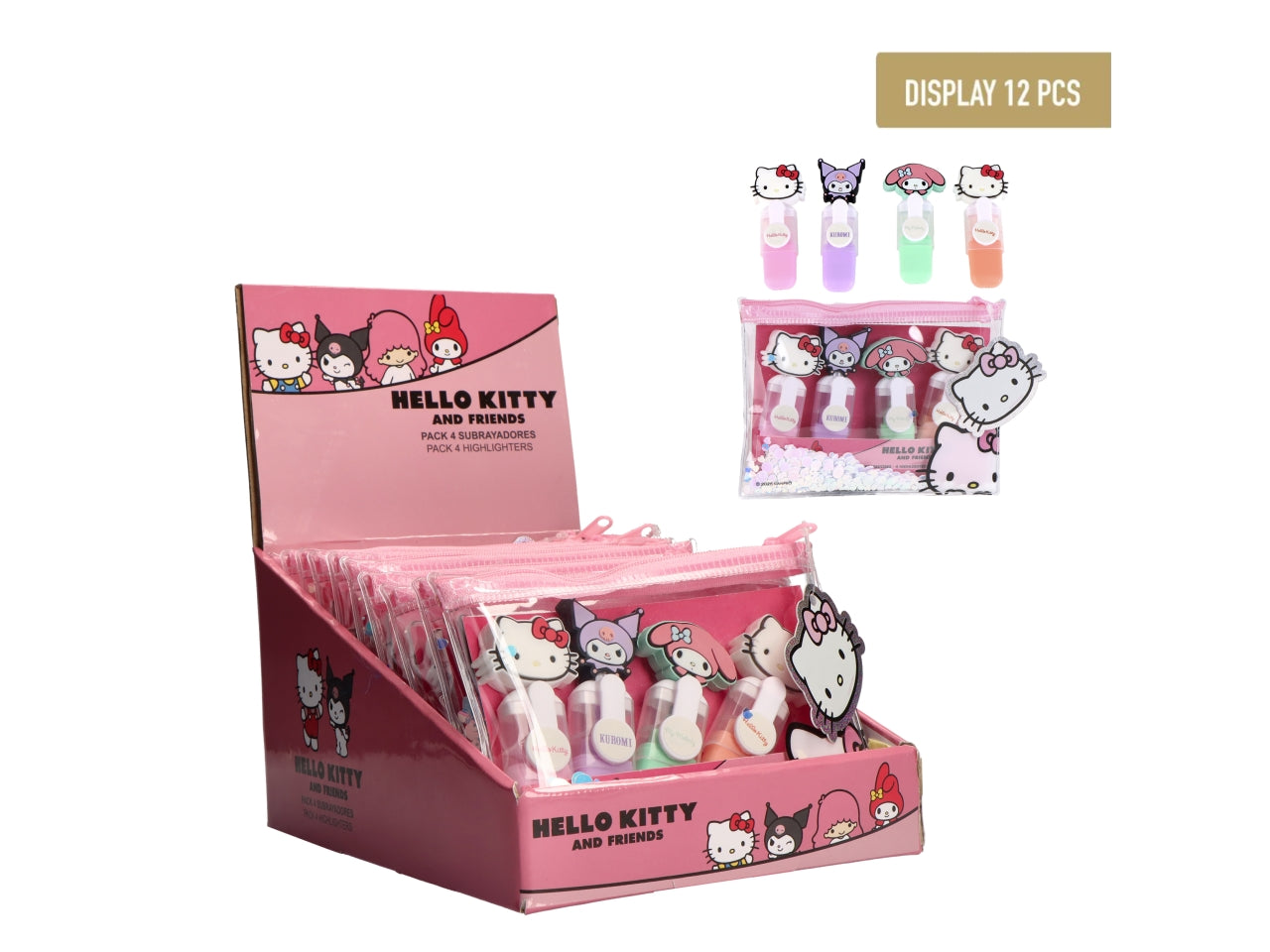 Hello kitty evidenziatori