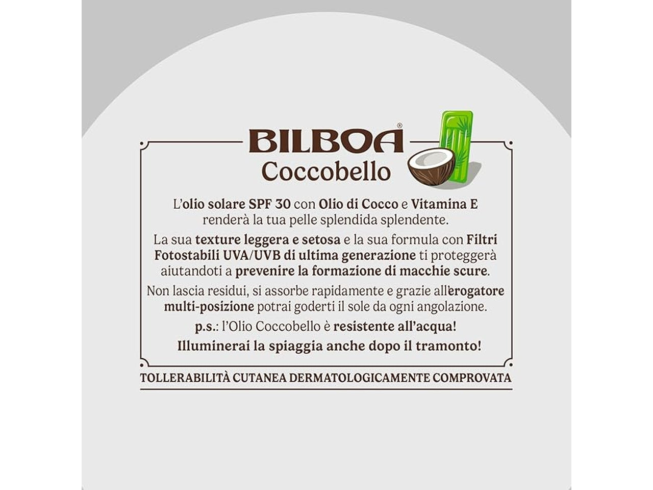 Bilboa coccobello bov olio spray spf30 150ml