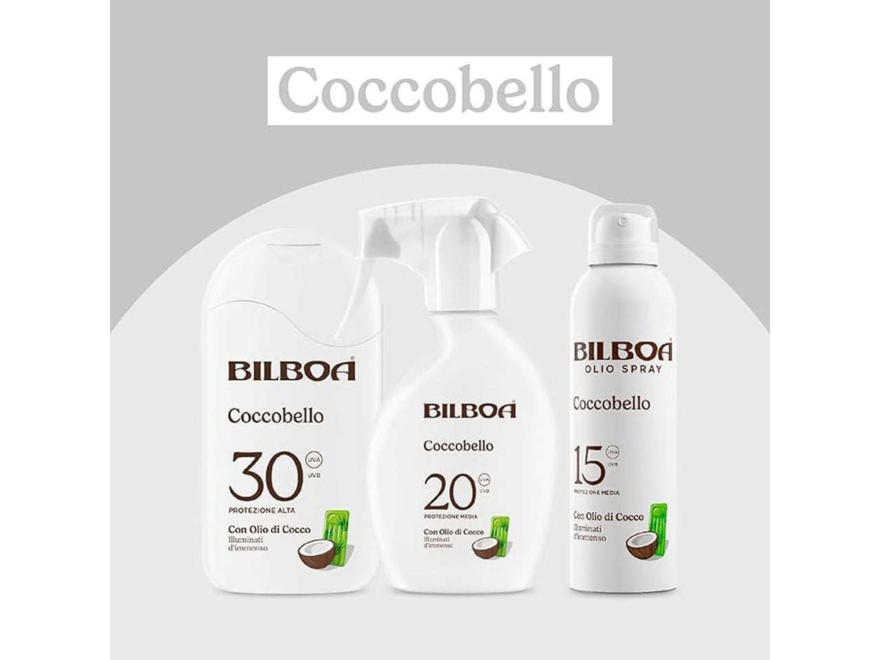 Bilboa coccobello bov olio spray spf30 150ml