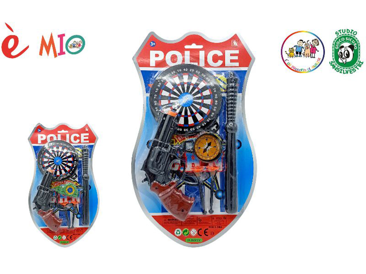 Pistola poliza con 6 accessori