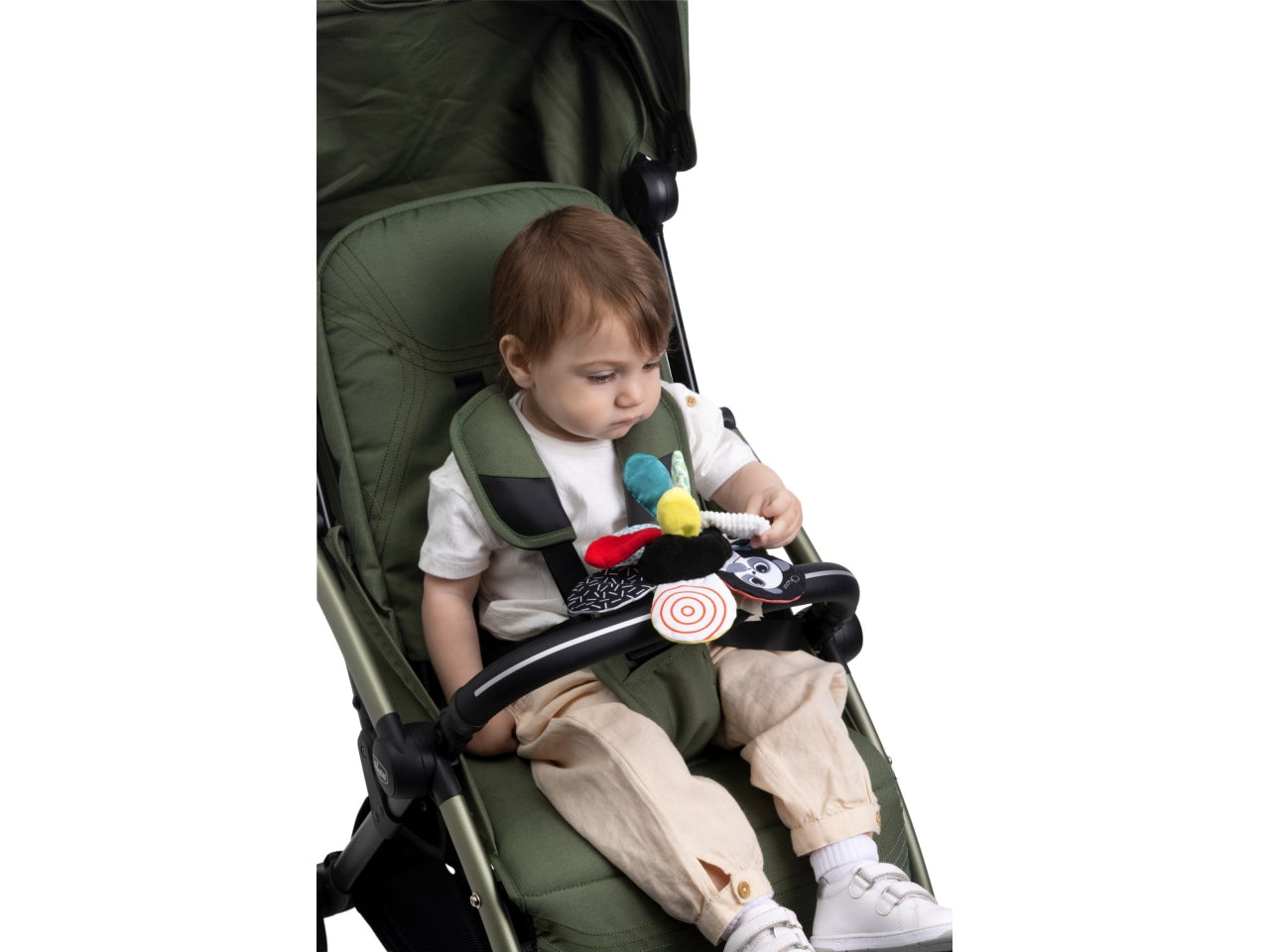 Chicco gioco fiore bianco e nero