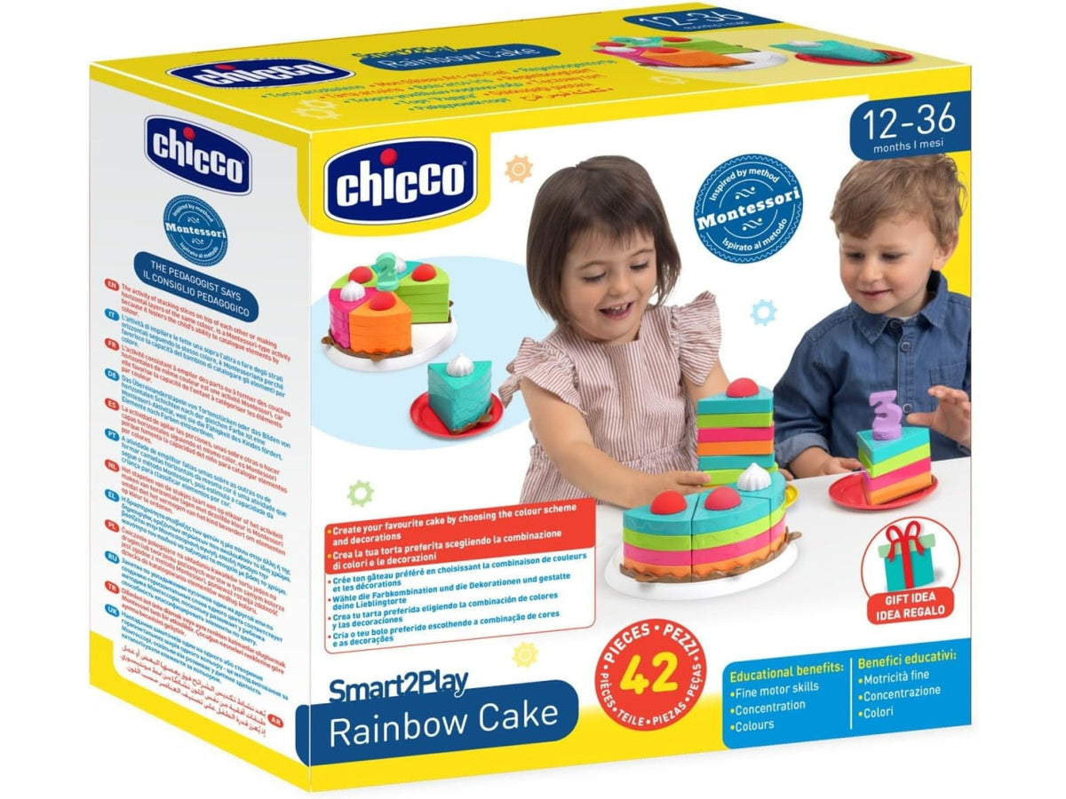 Chicco gioco torta arcobaleno