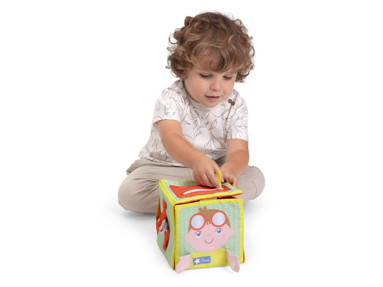 Chicco learning cube book