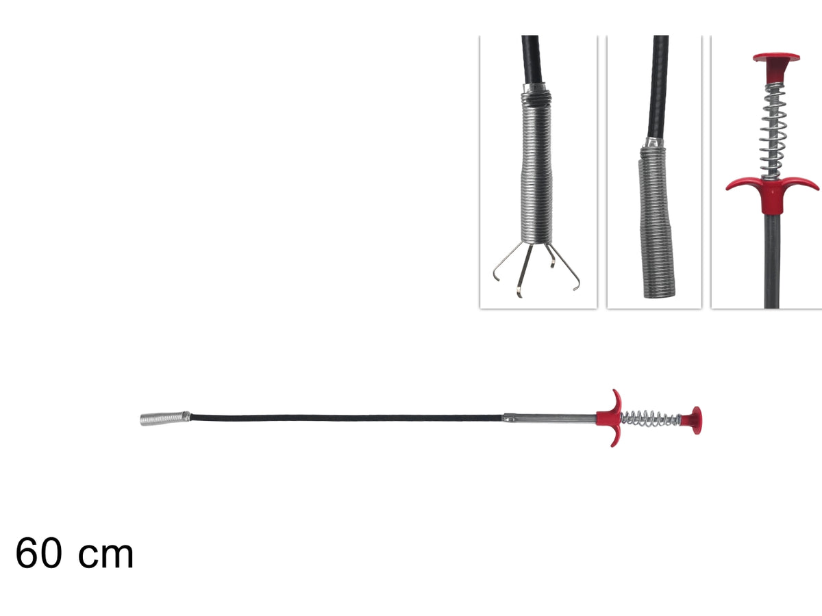Sonda telescopica 60cm prenditutto acciaio