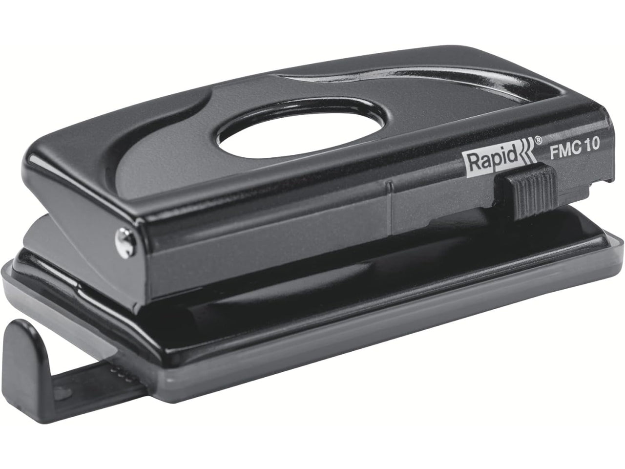 Rapid perforatore 2 fori con guida regolabile, perforazione fino a 10 fogli