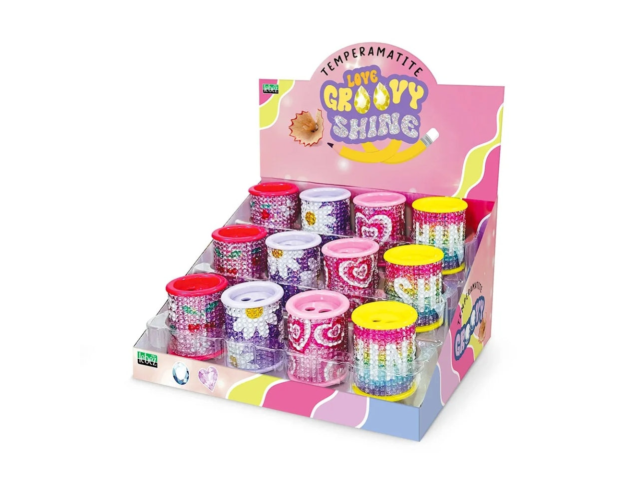 Temperino 2 fori groovy shine