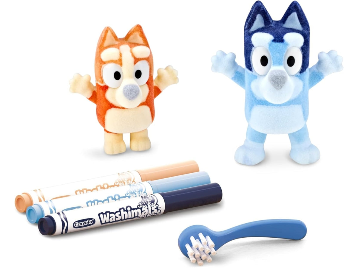 Washimals pets set 2 cuccioli bluey