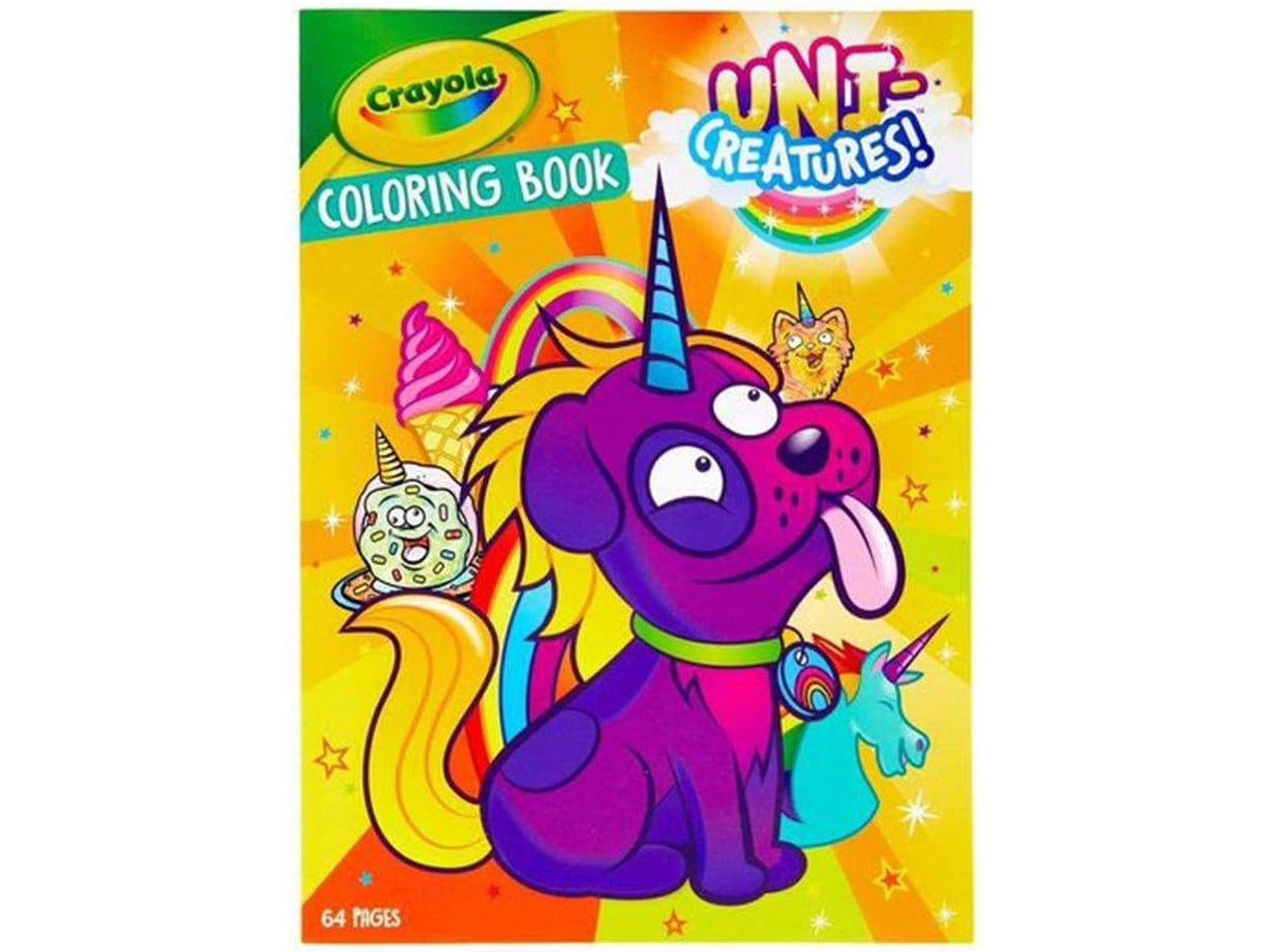 Album da colorare unicreatures 64 pagine