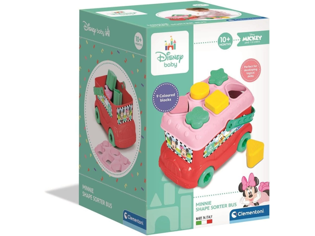 Minnie bus inserimento forme
