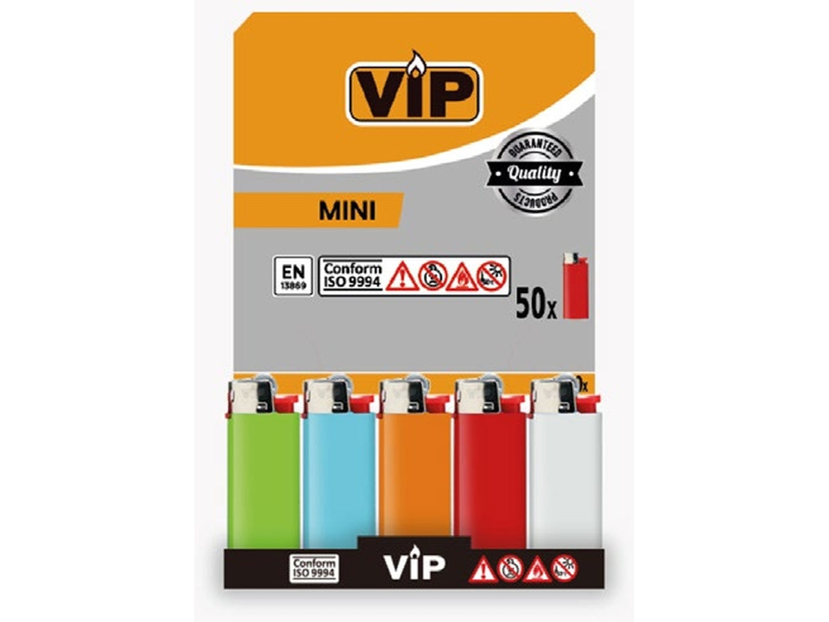 Accendino vip mini set da 50 accendini