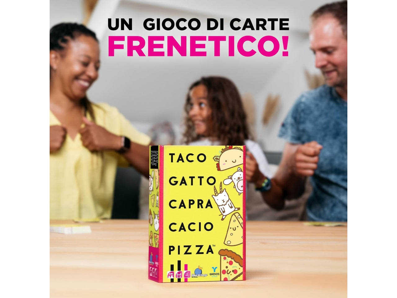 Gioco Taco Gatto Capra Cacio Pizza