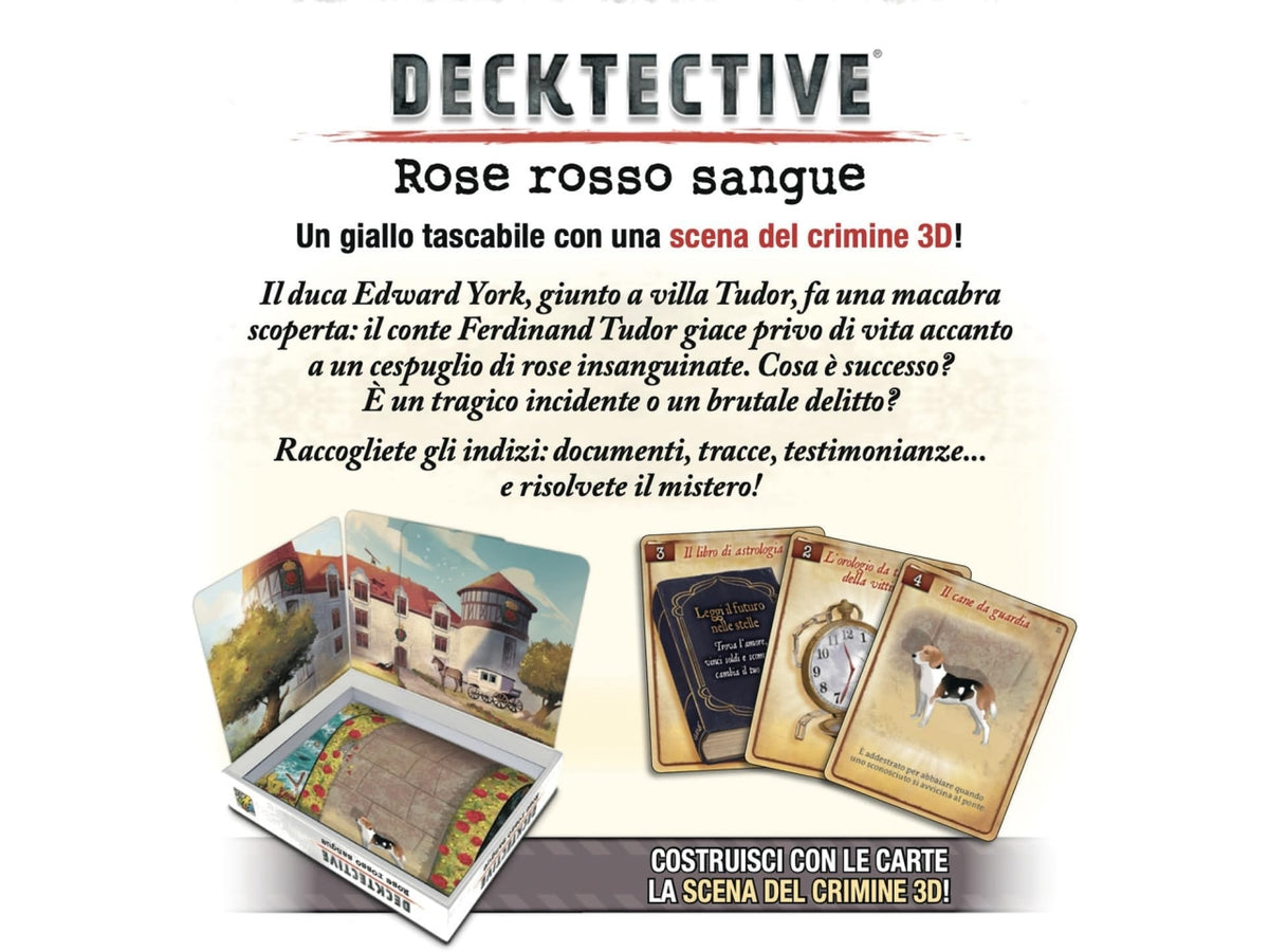 Gioco Decktective Rose Rosso Sangue
