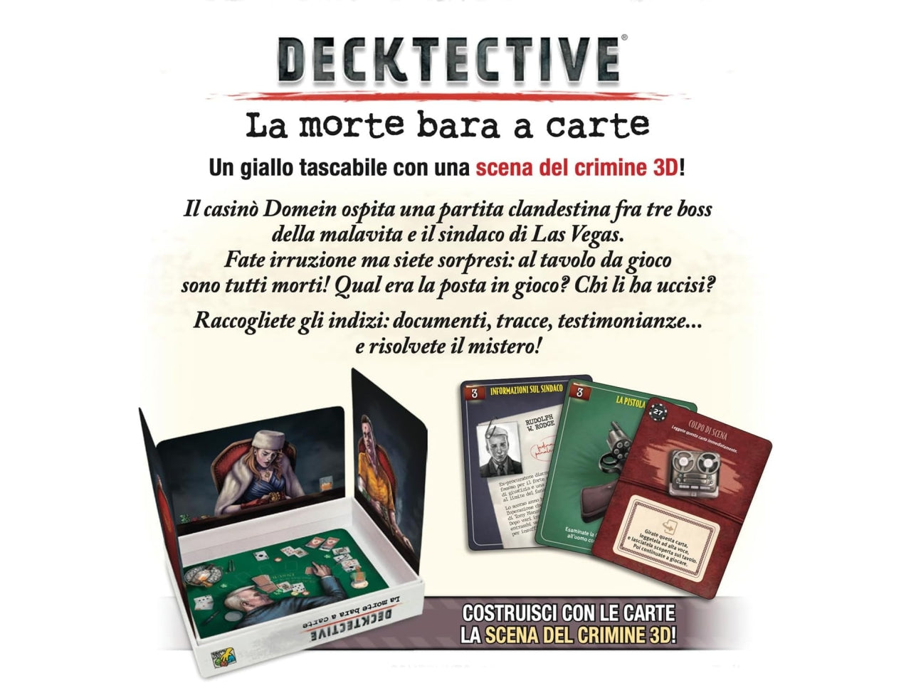 Gioco Decktective La Morte Bara A Carte