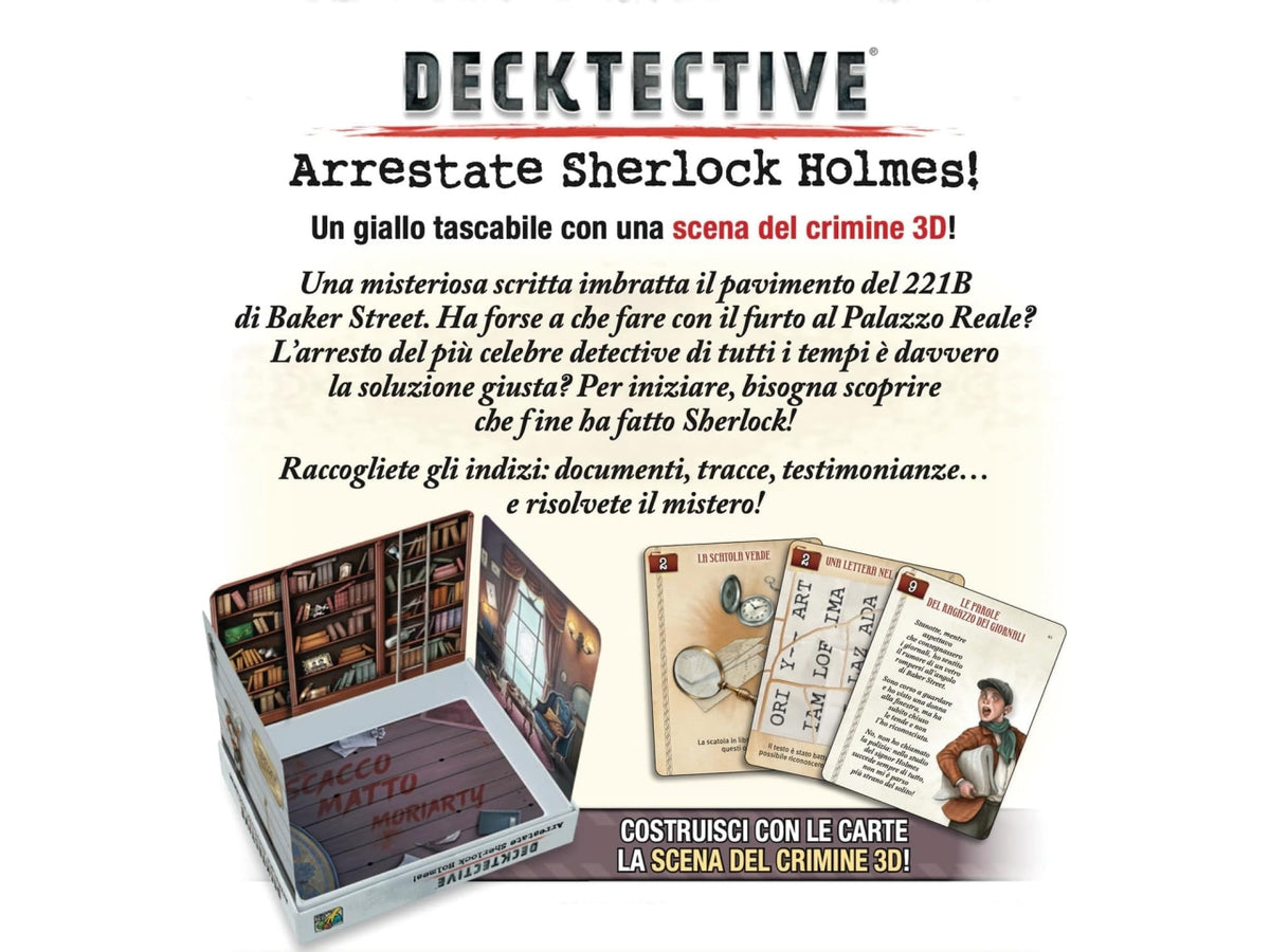 Gioco Decktective Arrestate Sherlock Holmes!