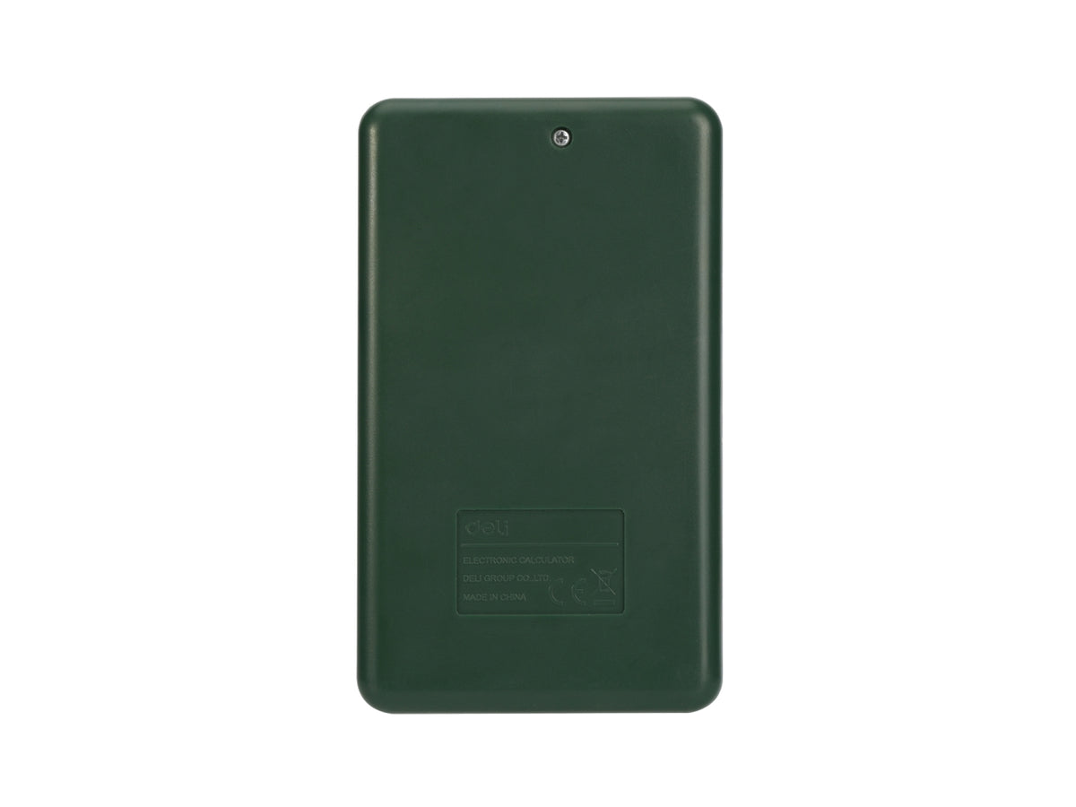 Calcolatrice tascabile 12 cifre 11.8x7cm verde