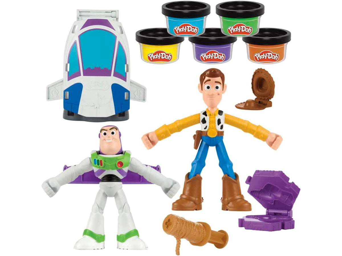 Play Doh toy story space creations