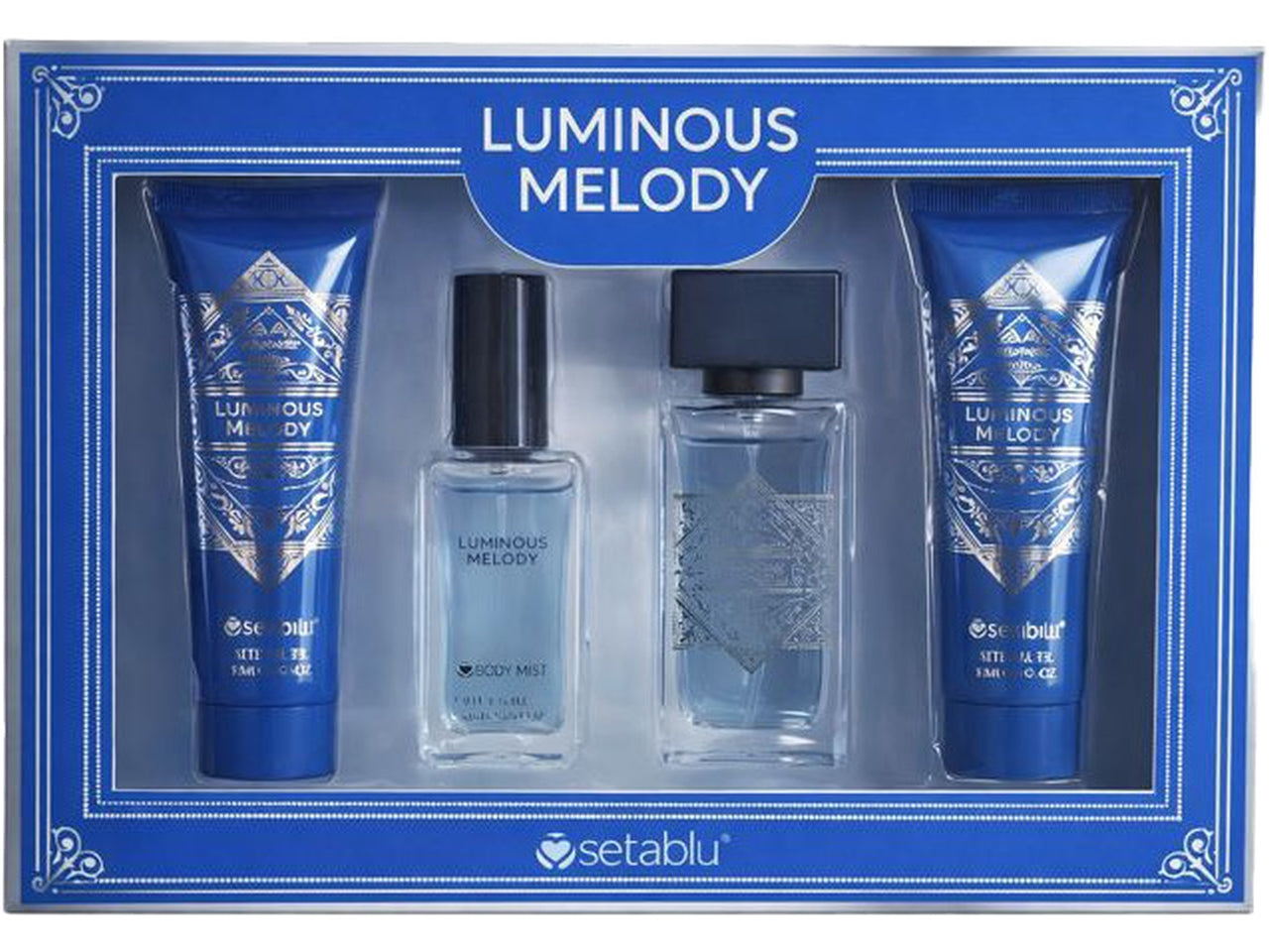 Set profumo crema uomo 4 pezzi