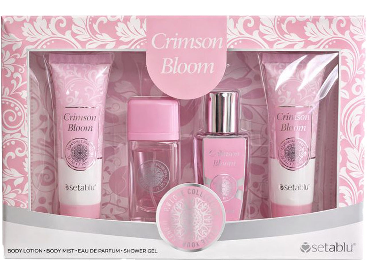 Set profumo crema donna 4 pezzi