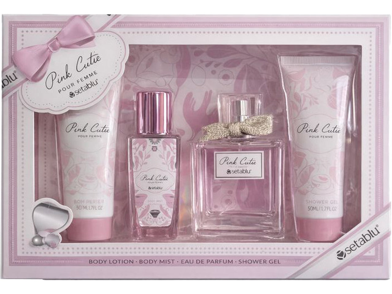 Set profumo crema donna 4 pezzi