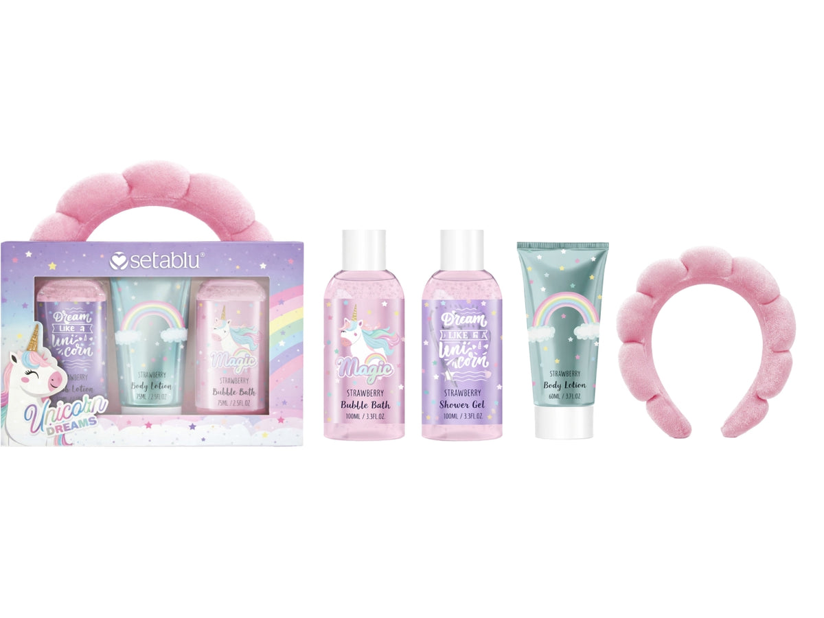 Set regalo con cerchietto 4 pezzi