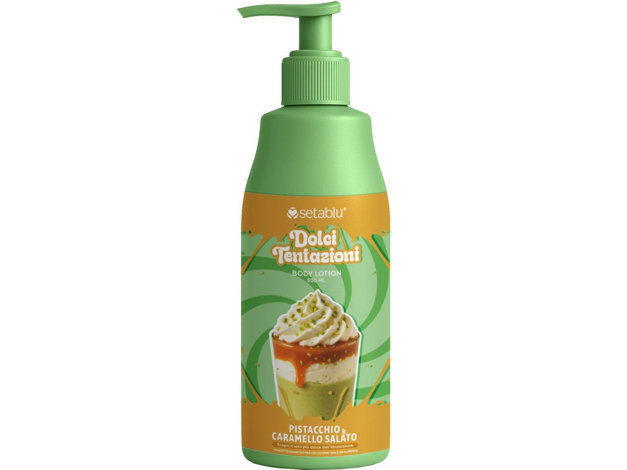 Crema corpo 500ml pistacchio caramello