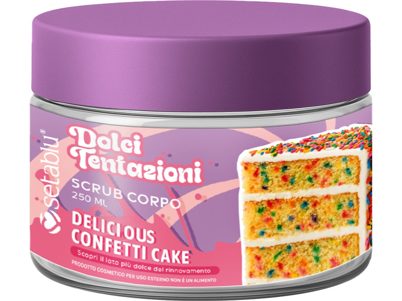 Scrub corpo 250ml delicious confetti