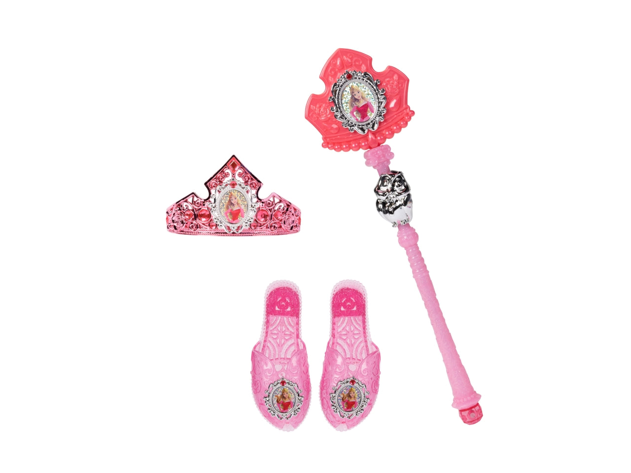 Disney Princess set tiara,coroncina e scarpetta modelli assortiti