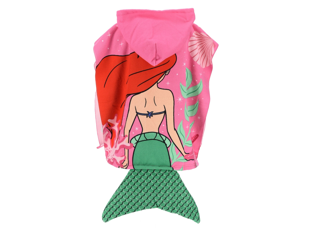 Ariel asciugamano poncho rosa, taglia unica