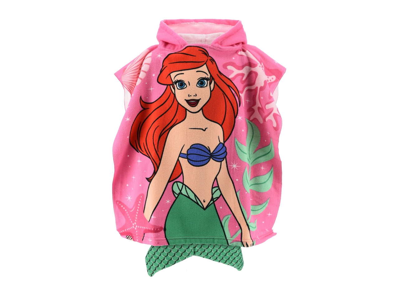 Ariel asciugamano poncho rosa, taglia unica