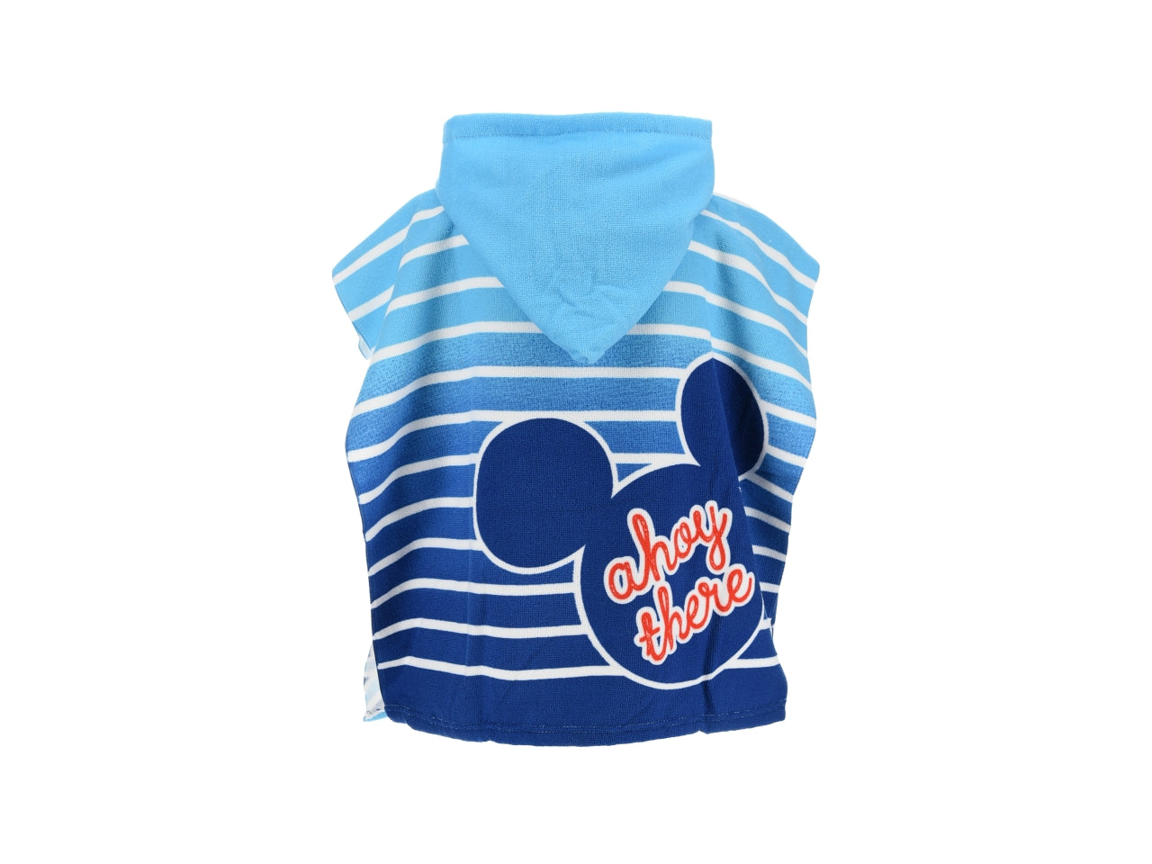 Mickey asciugamano poncho blu