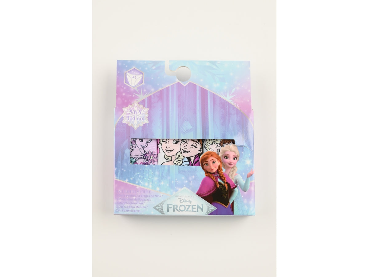 Frozen mutandine in box da 3 pezzi, taglia 6/8anni