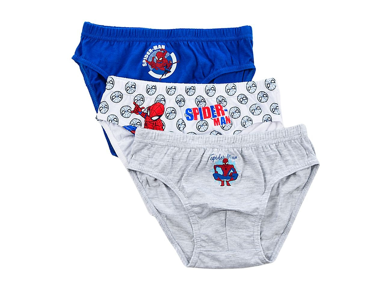 Spiderman mutandine in box da 3 pezzi, taglia 3/4anni