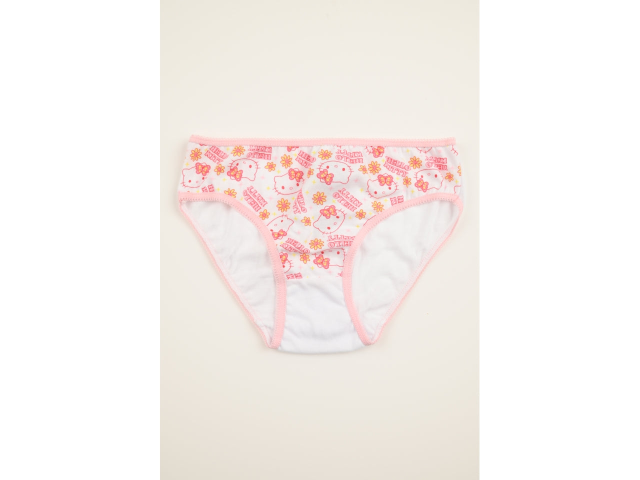 Hello kitty mutandine in box da 3 pezzi, taglia 6/8anni